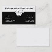 Visitekaartjes voor bedrijfsnetwerken (Voorkant / Achterkant)