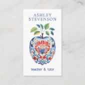 Visitekaartjes voor begeleidings- en onderwijsdien (Voorkant)