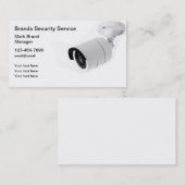 Visitekaartjes voor beveiligingsproducten (Voorkant / Achterkant)