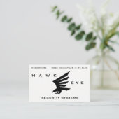 Visitekaartjes voor beveiligingssystemen (Staand voorkant)