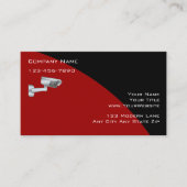 Visitekaartjes voor bewakingsbeveiliging (Voorkant)