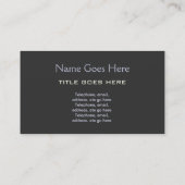 visitekaartjes voor "Blue Sky"-centrifuges (Achterkant)