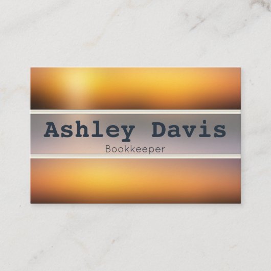 Visitekaartjes voor boekhouders (Voorkant)