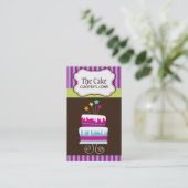 Visitekaartjes voor Cake Designer (Staand voorkant)