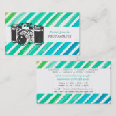  Visitekaartjes voor camerafotografen (Voorkant / Achterkant)