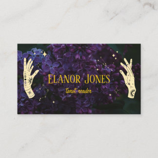 Visitekaartjes voor Celestial Hands Tarot Reader