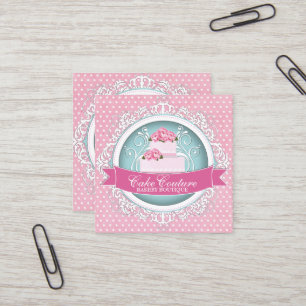 Visitekaartjes voor Classy and Modern Cake Designe