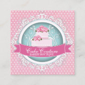Visitekaartjes voor Classy and Modern Cake Designe (Voorkant)