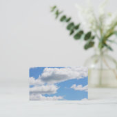 Visitekaartjes voor Cloudy Sky (Staand voorkant)