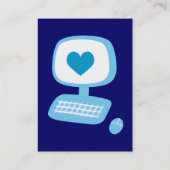 Visitekaartjes voor computerhart (Achterkant)
