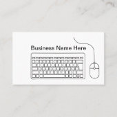 Visitekaartjes voor computertechnologie (Voorkant)