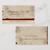 Visitekaartjes voor dagspa (Voorkant / Achterkant)