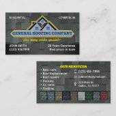 Visitekaartjes voor dakbedekking (Voorkant / Achterkant)