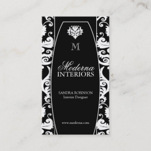 Visitekaartjes voor Damask Interior Designer