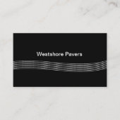 Visitekaartjes voor de aanleg van straatstenen (Voorkant)