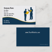 Visitekaartjes voor de bouw (Voorkant / Achterkant)