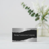 Visitekaartjes voor de bouw (Staand voorkant)