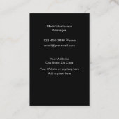 Visitekaartjes voor de bouw van kolen (Achterkant)