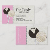 Visitekaartjes voor dessert Caterers (Voorkant / Achterkant)