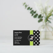 Visitekaartjes voor dierenverzorging (Staand voorkant)