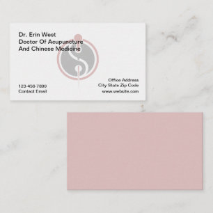 Visitekaartjes voor Dokter in Acupunctuur Ying Yan