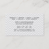 VISITEKAARTJES voor DSLR-camera Chevron-fotograaf (Achterkant)