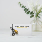 Visitekaartjes voor elektriciens (Staand voorkant)