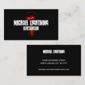 Visitekaartjes voor elektrische lampen (Voorkant / Achterkant)