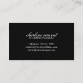 Visitekaartjes voor Event Planner (Achterkant)