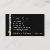 Visitekaartjes voor Event Planner (Achterkant)