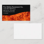 Visitekaartjes voor FIre-veiligheidsuitrusting (Voorkant / Achterkant)