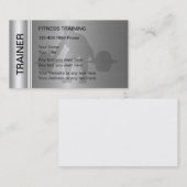 Visitekaartjes voor fitnesstraining (Voorkant / Achterkant)
