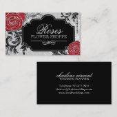 Visitekaartjes voor Floral Designer (Voorkant / Achterkant)