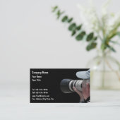 Visitekaartjes voor fotografie (Staand voorkant)