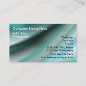 Visitekaartjes voor fotografie (Achterkant)