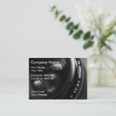 Visitekaartjes voor fotografie (Staand voorkant)