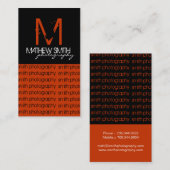 Visitekaartjes voor fotografie (Voorkant / Achterkant)