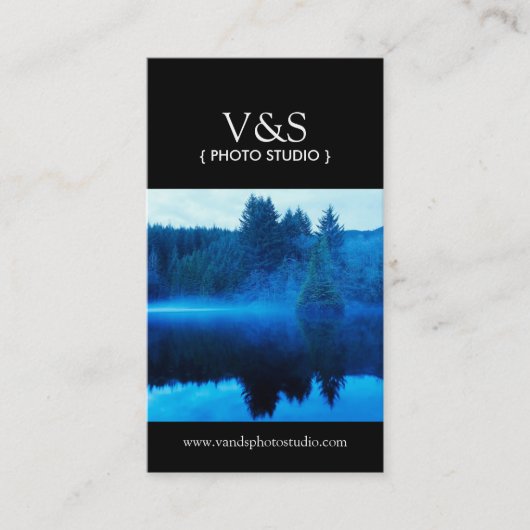 Visitekaartjes voor fotografie (Voorkant)