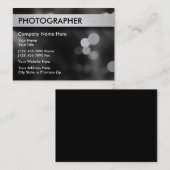 Visitekaartjes voor fotografie (Voorkant / Achterkant)