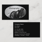 Visitekaartjes voor fotografie (Voorkant / Achterkant)