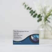 Visitekaartjes voor fotografie (Staand voorkant)