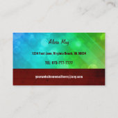 Visitekaartjes voor fruitmandjes (Achterkant)