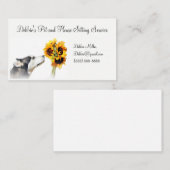 Visitekaartjes voor gezelschapsdieren (Voorkant / Achterkant)