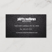 Visitekaartjes voor graafslogans (Achterkant)