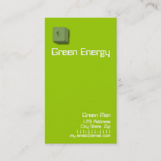 Visitekaartjes voor groene energie