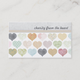 Visitekaartjes voor hartschilfers