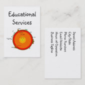 Visitekaartjes voor het onderwijs (Voorkant / Achterkant)