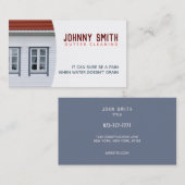 Visitekaartjes voor het reinigen van gipsplaten (Voorkant / Achterkant)