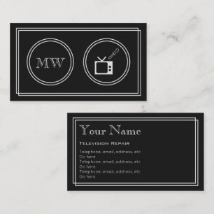 visitekaartjes voor het repareren van "Silent Movi