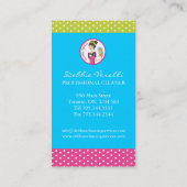 Visitekaartjes voor het schoonmaken van het huis (Achterkant)